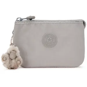 Comparateur de prix : Kipling Pochette Creativity S Grey Gris Petit Femme 100% Polyamide