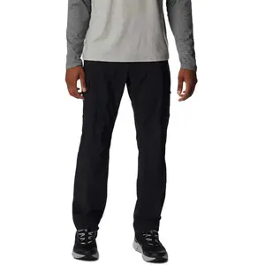 Comparateur de prix : Columbia Silver Ridge Utility Pant - Pantalon randonnée homme Black US 32 - Entrejambe 34"