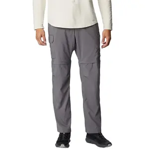 Pantalon convertible Columbia Silver Ridge Utility Regular gris foncé - 34 pas cher