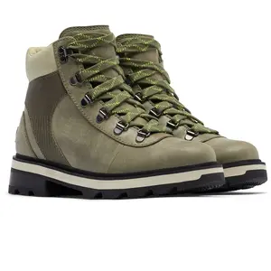 Sorel - Boots en Cuir imperméables Lennox Hiker vertes TF.38/TUS.7Vendu paramazon
