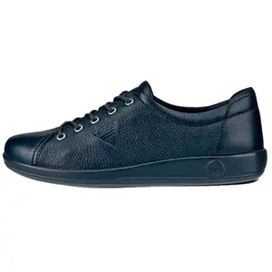 Comparateur de prix : ECCO Femme Soft 2.0 Tie Chaussures, Marine, 38 EU