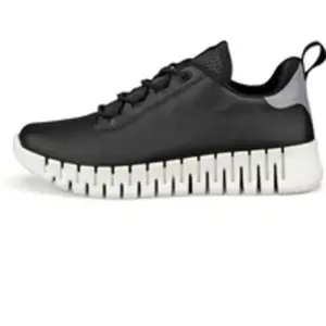Ecco Femme Gruuv W Black Light Grey Shoes, 35 EU pas cher