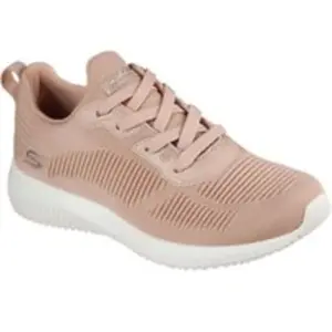 Skechers Baskets Skechers Bobs Squad Tough Talk - Rose - 36 pas cher