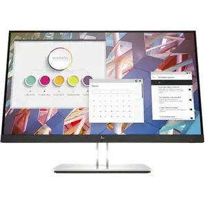 HP E24 G4 60,5 cm (23.8") 1920 x 1080 Pixels Full HD LCD Noir, Argent pas cher