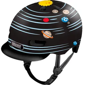 Comparateur de prix : Casque réfléchissante Nutcase Little Nutty Defy Gravity Noir Taille XS