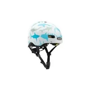 Nutcase Nutty-Baby Shark Casque Jeunesse Unisexe, Multicolore, XXS