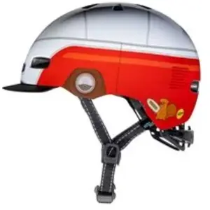 Casque vélo enfant Nutcase Nutty Multicolore TU (52/56 cm) NC102.SUR.XS pas cher