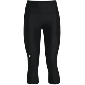 Legging corsaire Under Armour HeatGear No-Slip Waistband noir femme - L