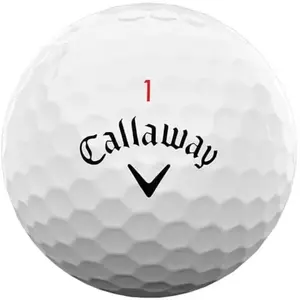 Comparateur de prix : Callaway Chrome Doux Balles de Golf Mixte, Blanc, M