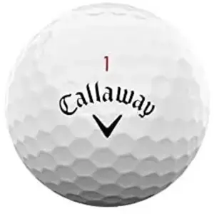Callaway Chrome Soft X Balles de Golf Mixte, Blanc, M