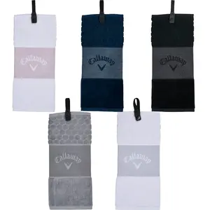 Comparateur de prix : Serviette de golf Callaway Tri-fold -2024 Noir TU 5423004