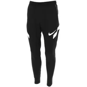 Nike Soccer Drill - Pantalons de foot blanc / noir M pas cher