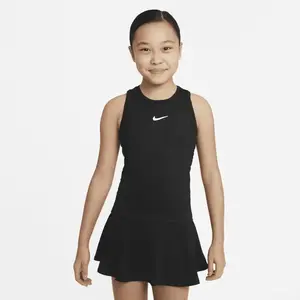 Nike Fille G Nkct Df Vctry Tank Vest, Black/White, 13 ans EU pas cher