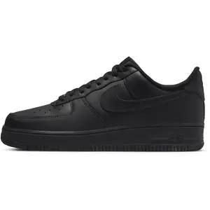 Nike Nike Air Force 1 '07 Men's Shoe - BLACK, BLACK 47.5 pas cher