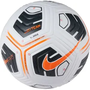 Nike Academy ballon Mixte - BLANC/NOIR/ORANGE TOTAL - 5 pas cher