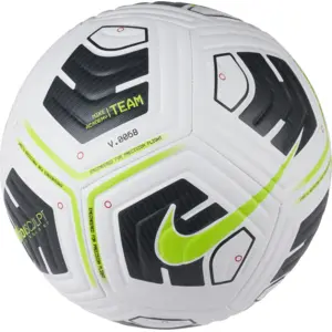 Nike Academy ballon Mixte - Blanc/Noir/Vert fluo/Volt - 5 pas cher