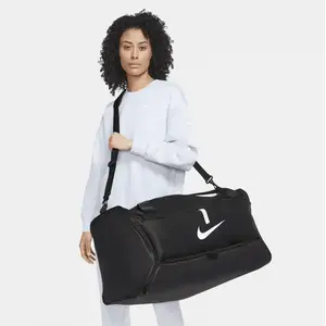 Comparateur de prix : Nike, Academy Team, Sac Polochon Football, Noir & Blanc, Taille 95 Litres