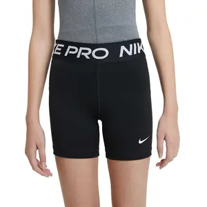 Nike Upper Thigh Length Tight G NP DF 3In Short, Black/White, DA1033-010, S