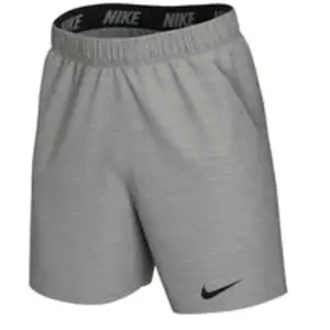 Short de fitness en tissu Fleece Dri-FIT Nike Dry pour homme - Gris M ... pas cher