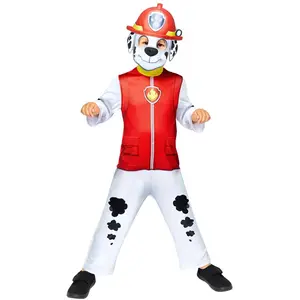 Comparateur de prix : amscan The Paw Patrol Déguisement pour Enfants Marshall Good - 3-4 Ans TU