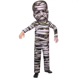 Comparateur de prix : amscan (9907134) Costume d'Halloween Zombie Mummy Big Head (Age 8-10 ans)