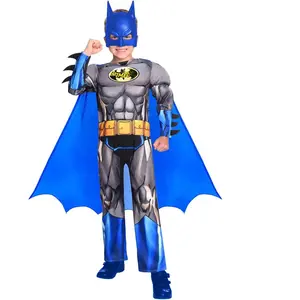 déguisement batman the brave and the bold enfant - 8/10 ans - bleu - amscan 9906624