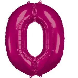 Amscan RM S/Shape: 0 Pink pas cher