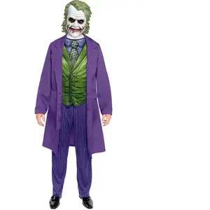 Comparateur de prix : amscan-9907616 Costume du Joker-Taille 1 pièce, 9907616, Violet, Vert, Standard/Medium