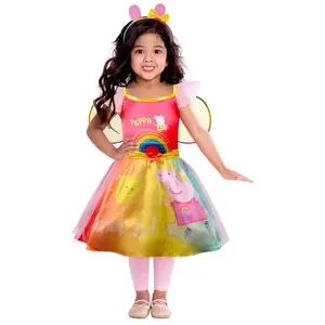 Amscan Déguisement Peppa Pig™ - Robe Arc-en-ciel - FilleVendu paramazon