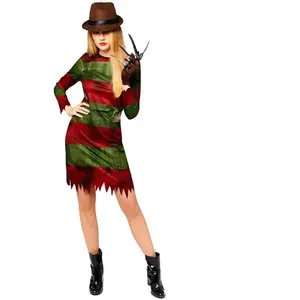 déguisement robe freddy kruger femme - xl - rouge - amscan 9912552Vendu paramazon
