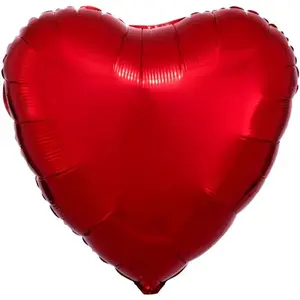 Comparateur de prix : Amscan Ballon Aluminium Coeur Rouge 43 cm