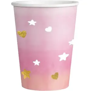 Amscan Gobelet en papier Oh Baby Girl (Lot de 8) pas cher