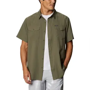 Comparateur de prix : Columbia Utilizer II Solid, Chemise à Manches Courtes Unie pour Hommes