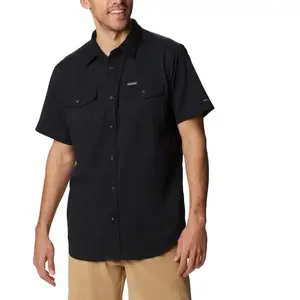 Comparateur de prix : Columbia Utilizer II Solid Short Sleeve Shirt - Chemise homme Black L
