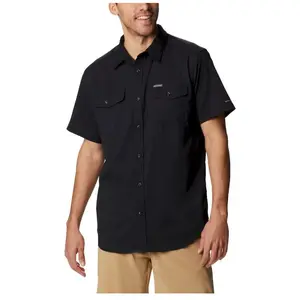 Comparateur de prix : Columbia Utilizer II Solid Short Sleeve Shirt - Chemise homme Black M
