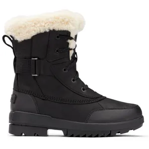 Sorel Torino II Parc Boot WP - Après-ski femme Black / Sea Salt 37.5 pas cher