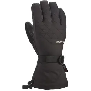 Dakine - Gants de ski 2-en-1 - Leather Camino Glove Black pour Femme en Cuir - Taille M - Noir