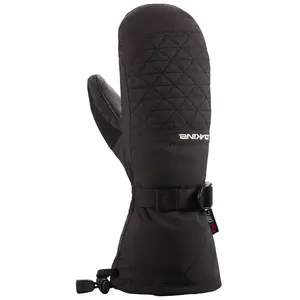Dakine Moufles en cuir pour femme Camino MITT, taille : L, couleurs : noir pas cher
