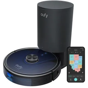 Comparateur de prix : Eufy Eufy Clean L35 Hybrid Robot Aspirateur 3,2 L Sac à Poussière Noir