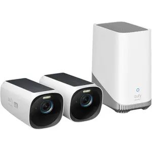 Comparateur de prix : Caméra de surveillance Eufy Eufycam 3 Duo-pack Blanc/Noir