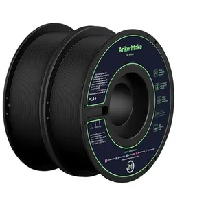 Comparateur de prix : AnkerMake - Brillant - pack de 2 - noir - 1 kg - boîte - filament PLA+...