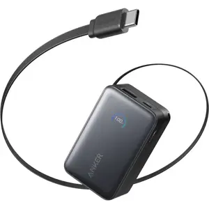 Anker Nano (10000 mAh, 45 W), Chargeur de secours, Noir pas cher