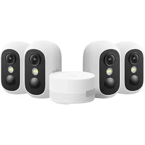 Comparateur de prix : eufy Security eufyCam C35 Kit de 4 caméras Blanc