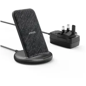 Comparateur de prix : Anker Chargeur Sans fil 15W POWERWAVEII Fonction Stand Noir