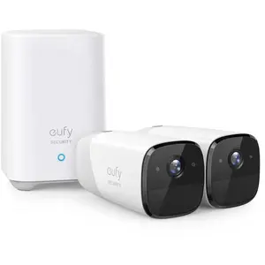 Comparateur de prix : EUFY 2 caméras de surveillance + 1 base - EufyCam2 Pro 2