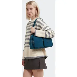 Kipling Mixte Cool Defea Bagages-Sac à bandoulière, Cosmic Emerald, Taille Unique pas cher