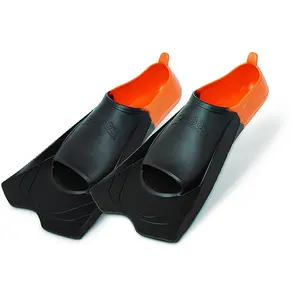 Zoggs - Short Blade Eco Fins - Palmes taille 39-40, noir/orange pas cher