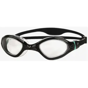 Lunettes de natation Zoggs Tiger LSR+ noir avec verres transparents pas cher