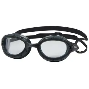 Lunettes de natation Zoggs Predator noires avec verres transparents pas cher