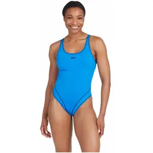 Maillot de bain 1 pièce femme Zoggs Master Back Bleu 40 462557-LB pas cher